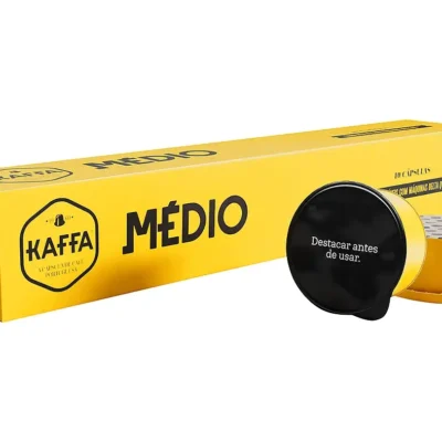 Kaffa médio 10 cápsulas compatíveis delta q®