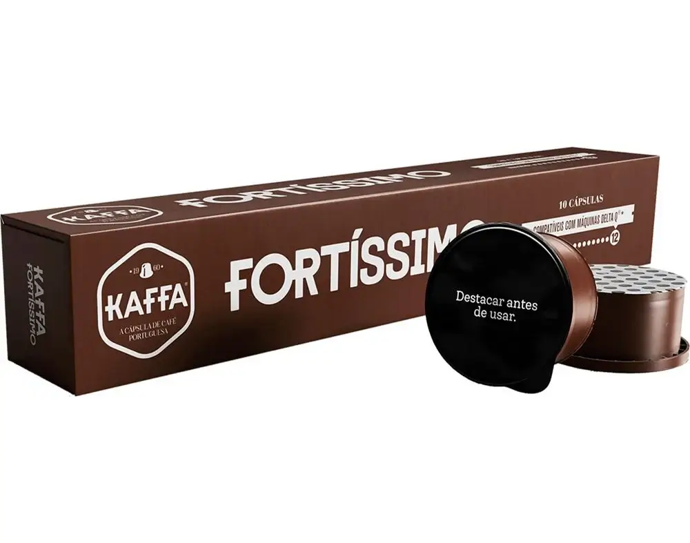 Kaffa fortíssimo 10 cápsulas compatíveis delta q®