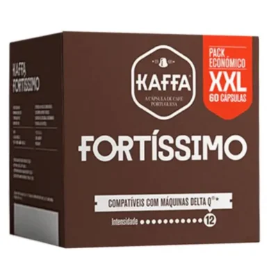 Kaffa capsulas compativeis delta q fortissimo xxl 60 unidades