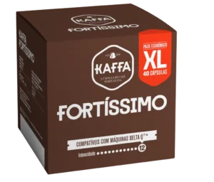 Kaffa | cápsulas delta q fortíssimo xl 40 un