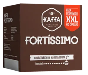Kaffa | cápsulas delta q® fortíssimo xxl 60 un.