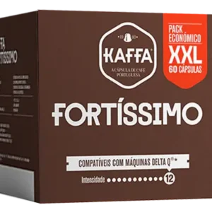 Cápsulas Kaffa Compatíveis Delta Q® Fortíssimo XXL 60 Unidades
