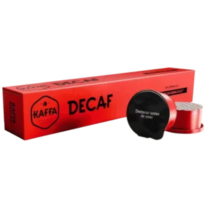 Kaffa decaf 10 cápsulas compatíveis delta q®