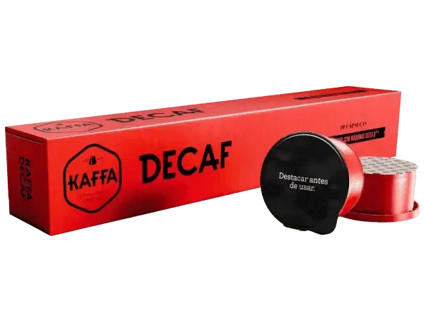 Kaffa decaf 10 cápsulas compatíveis delta q®