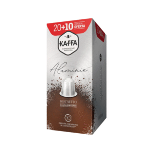 Kaffa | ristretto 30 cápsulas alumínio compatível nespresso