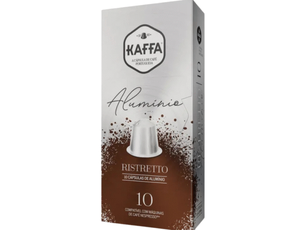 Kaffa | ristretto 10 cápsulas alumínio compatível nespresso