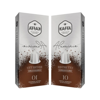 Kaffa | ristretto 20 cápsulas alumínio compatível nespresso
