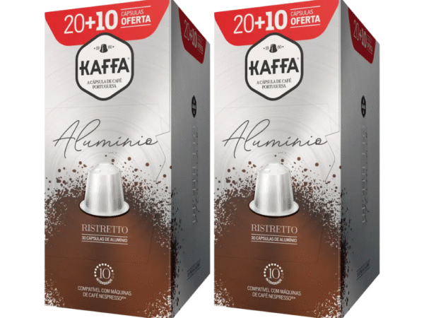 Kaffa | ristretto 60 cápsulas alumínio compatível nespresso