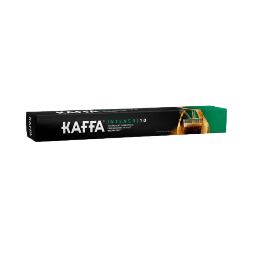 Kaffa | intenso 10 cápsulas compatível nespresso