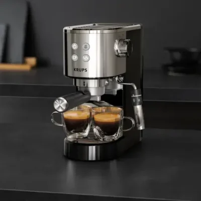 Máquina de café manual krups virtuoso+