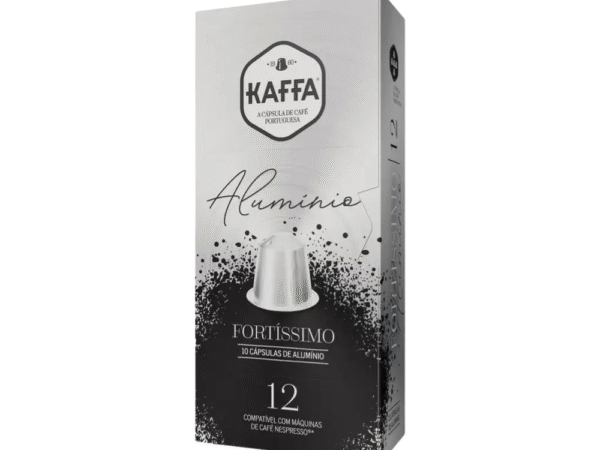 Kaffa | fortissimo 10 cápsulas alumínio compatível nespresso