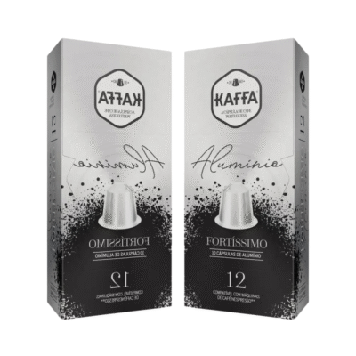 Kaffa | fortissimo 20 cápsulas alumínio compatível nespresso