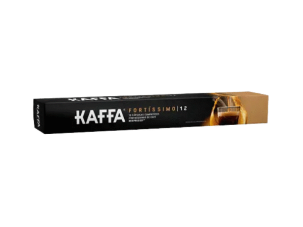 Kaffa | fortíssimo 10 cápsulas compatível nespresso