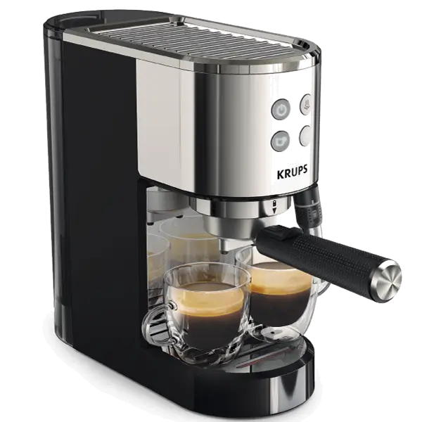 Máquina de café manual krups virtuoso+